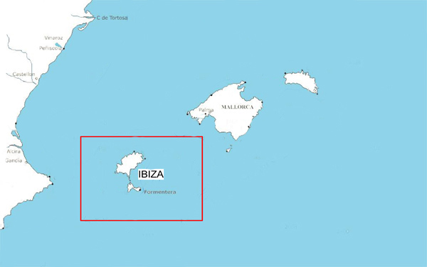 Ibiza - Buchten, Häfen und Ankerplätze